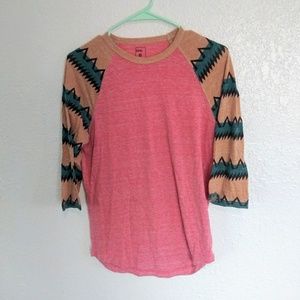 [ BDG small triblend baseball tee never worn ]